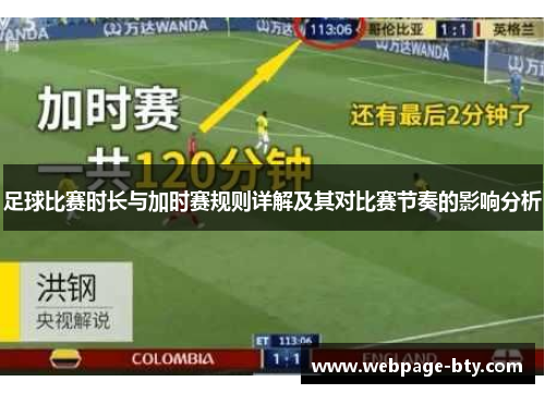 足球比赛时长与加时赛规则详解及其对比赛节奏的影响分析